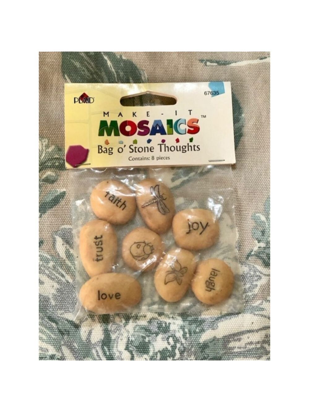 Mosaic Thought Stones Crafts